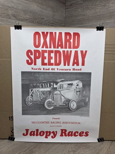 Vtg repro oxnard speedway - oxnard,